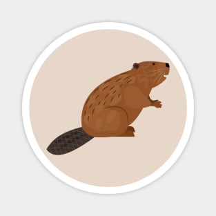 Beaver Magnet